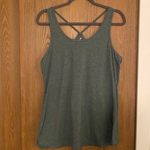 Jade Flowy Tank